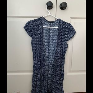 Mini Wrap Dress Brandy